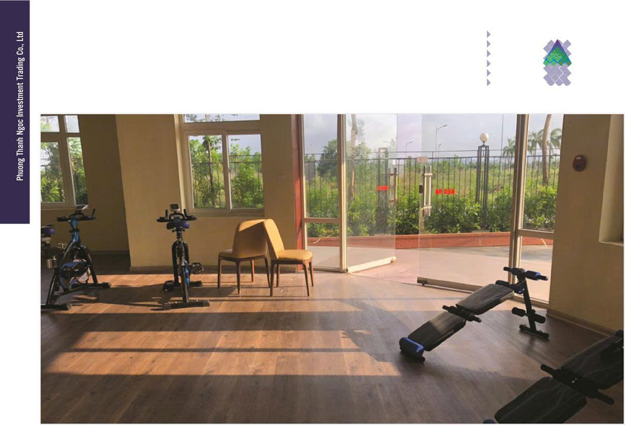 Sàn cao su giảm chấn khu tập tạ nặng